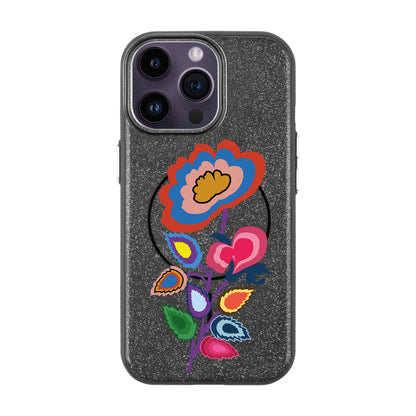 KNITTED FLOWER-iPhone 14 Pro Max Radiant Kılıf MagSafe Özellikli