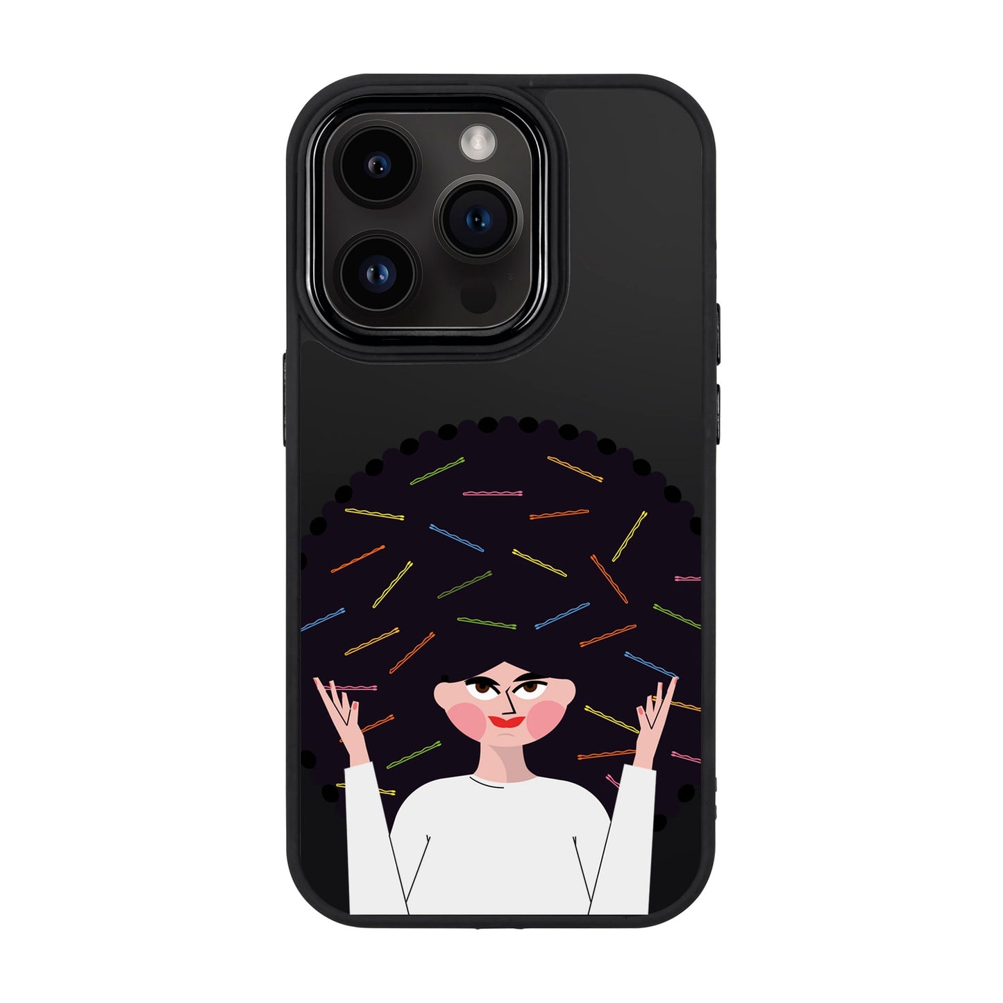 TANGLES OF HAPPINESS-iPhone 14 Pro Proof Kılıf