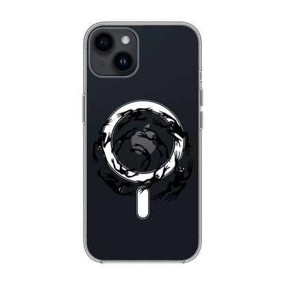 SWIRLING FROG-iPhone 14 Plus Solid Kılıf MagSafe Özellikli
