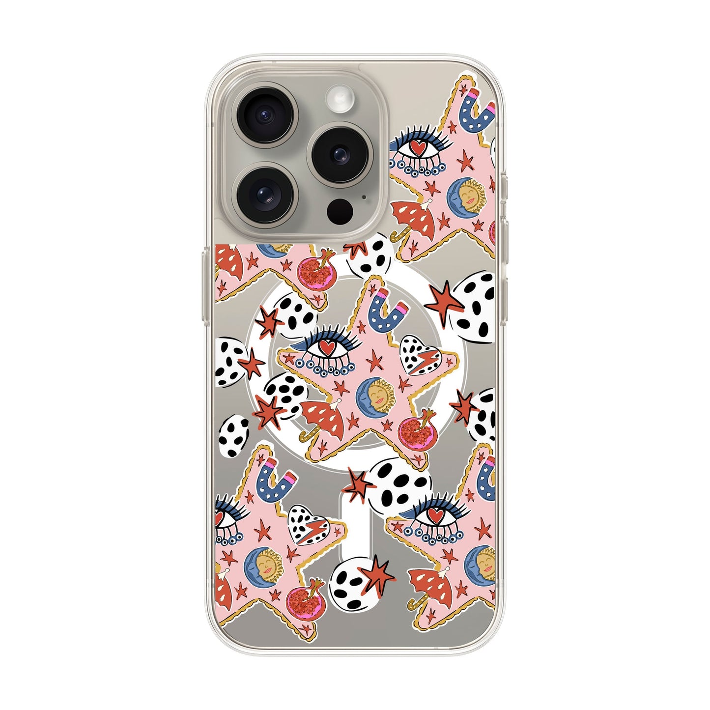 DURUSKO-iPhone 15 Pro Solid Kılıf MagSafe Özellikli
