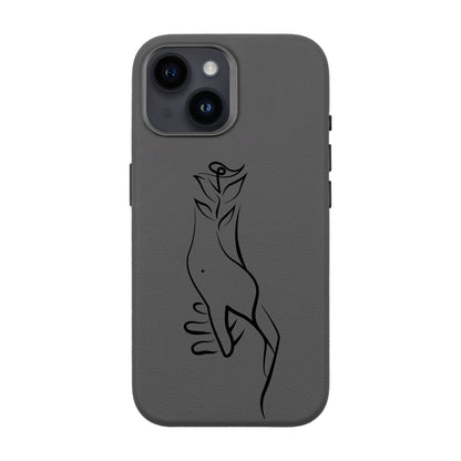 TOUCH-iPhone 14 Leather Premium Kılıf MagSafe Özellikli