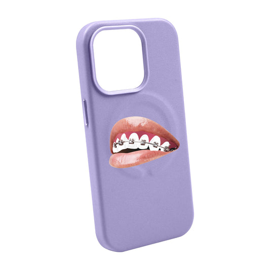 ORTHODONTIST-iPhone 14 Pro Max Leather Kılıf MagSafe Özellikli
