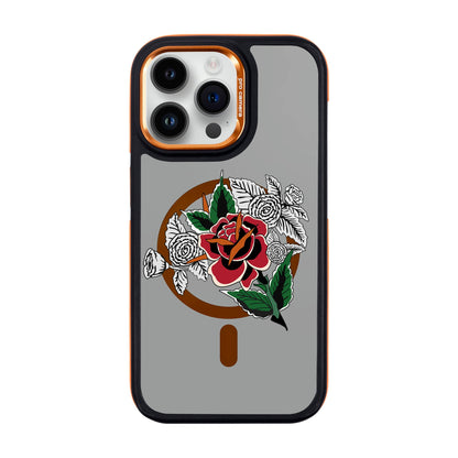 DRY ROSE-iPhone 14 Pro Max Dark Kılıf MagSafe Özellikli