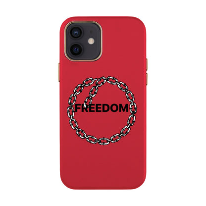 FREEDOM-iPhone 12 Mini Leather Kılıf