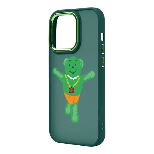 GREEN BEAR-iPhone 14 Plus Proof Kılıf