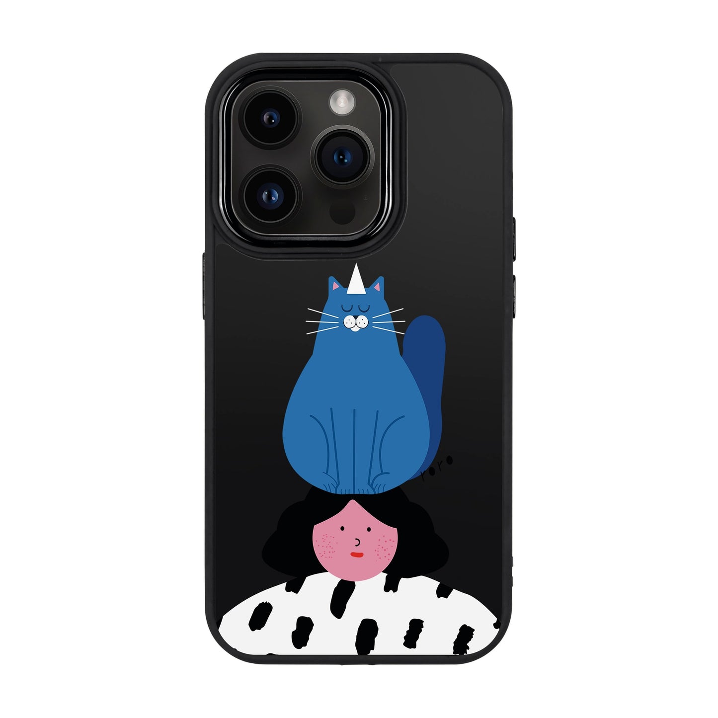 NAUGHTY CAT-iPhone 13 Pro Proof Kılıf