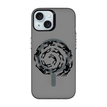 SWIRLING FROG-iPhone 15 Hold Kılıf MagSafe Özellikli
