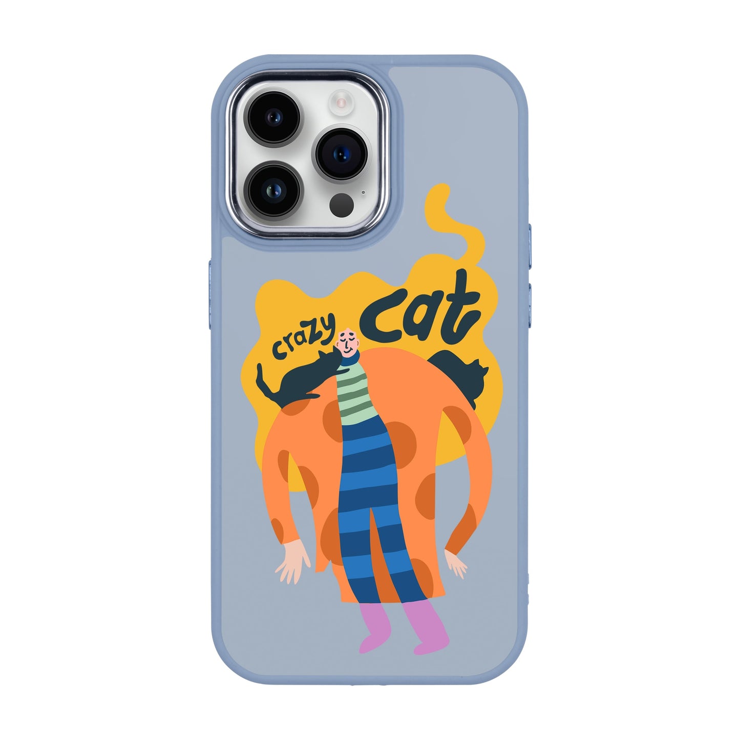 CRAZY CAT-iPhone 14 Pro Max Proof Kılıf