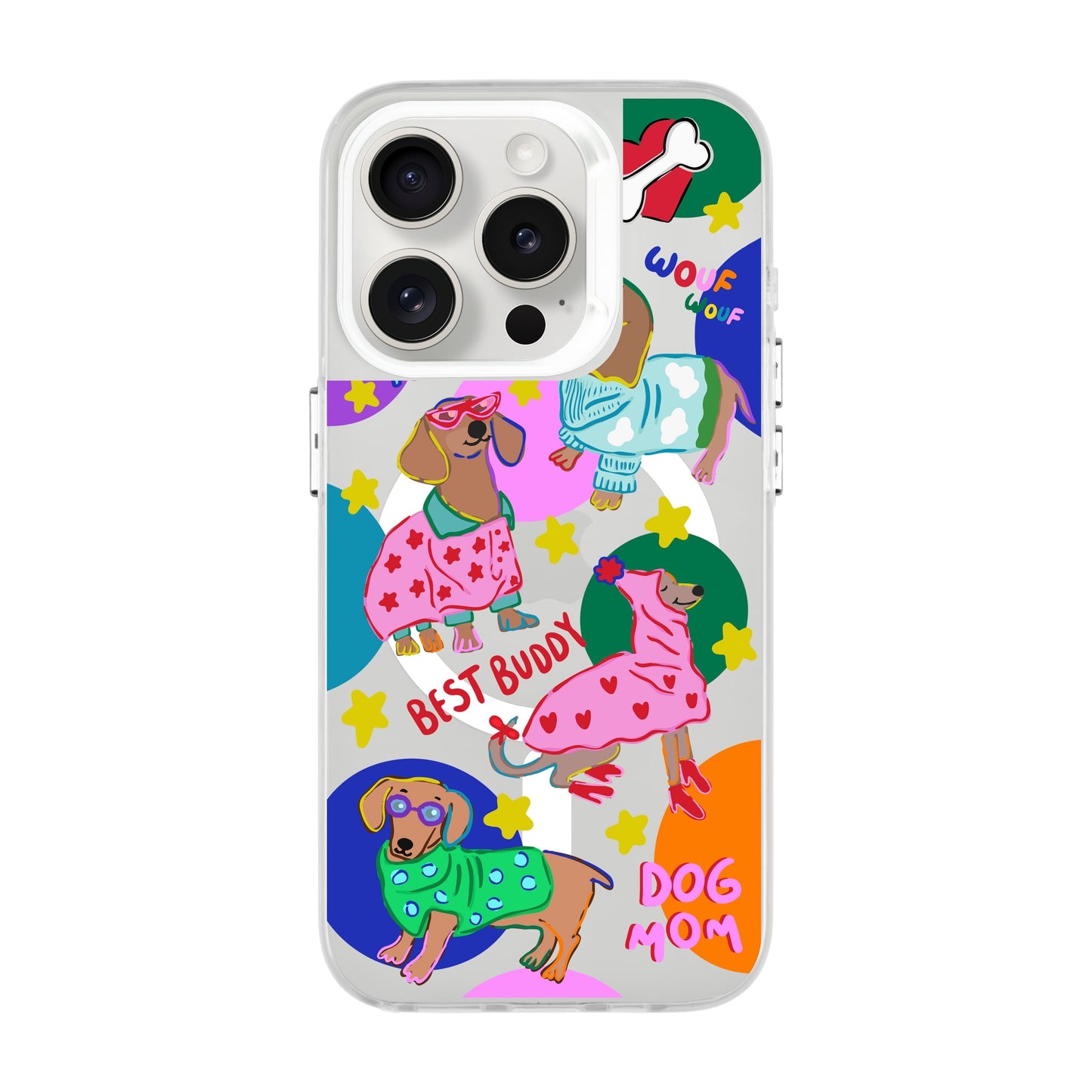 DOG MOM-iPhone 13 Pro Hold Kılıf MagSafe Özellikli