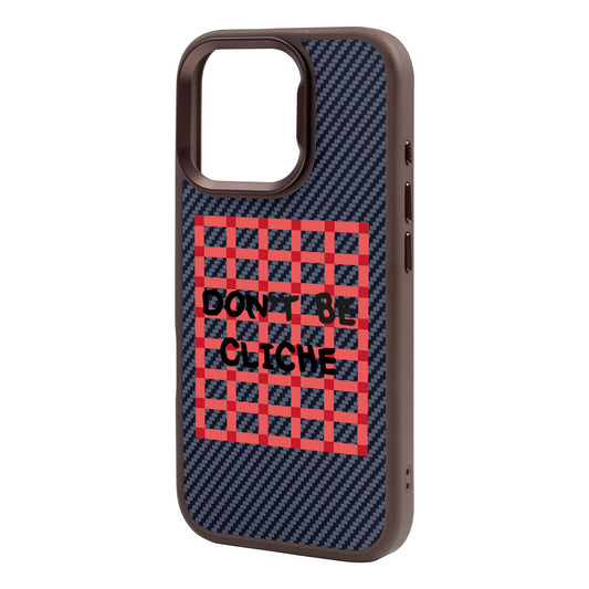DON'T BE CLICHE-iPhone 16 Pro Max Plaid Kılıf MagSafe Özellikli
