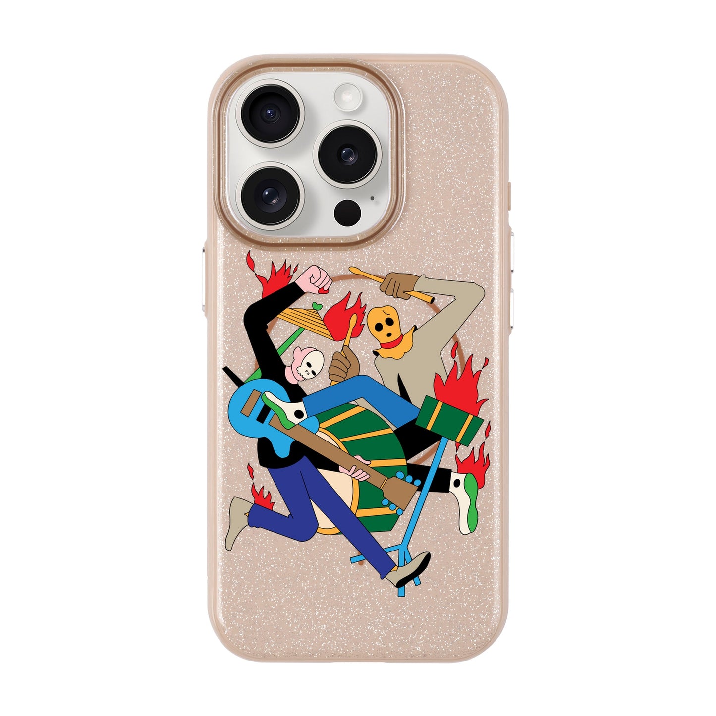 MONSTER MASH-Radiant Kılıf MagSafe Özellikli - iPhone 15 Pro