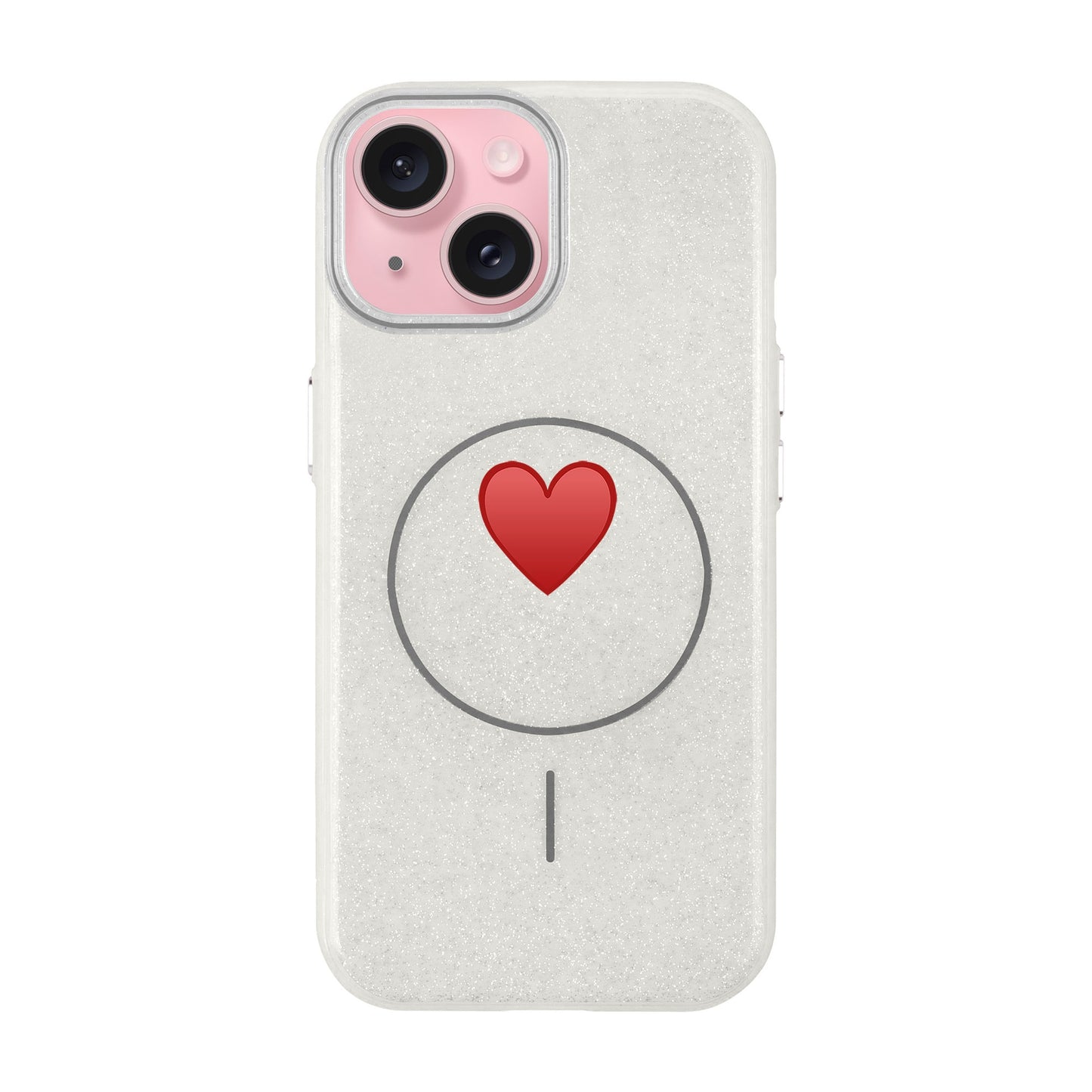 SPREAD HEART-iPhone 15 Plus Radiant Kılıf MagSafe Özellikli