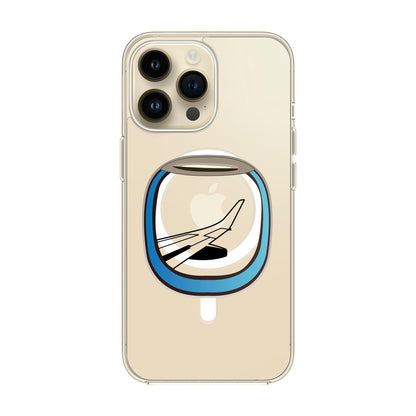 AIRCRAFT WINDOW-iPhone 14 Pro Max Solid Kılıf MagSafe Özellikli