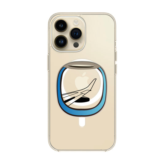 AIRCRAFT WINDOW-iPhone 14 Pro Max Solid Kılıf MagSafe Özellikli