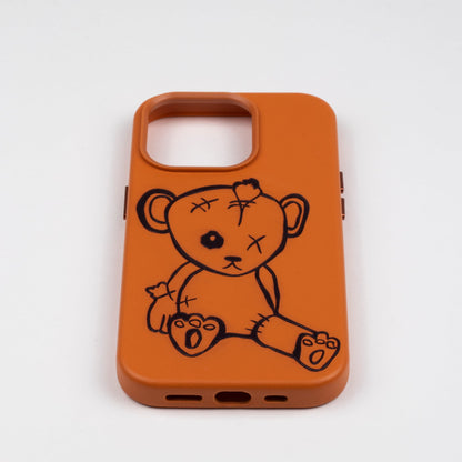 BABY BEAR-iPhone 14 Pro Max Leather Kılıf MagSafe Özellikli
