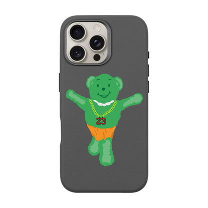 GREEN BEAR-iPhone 16 Pro Max Leather Premium Kılıf MagSafe Özellikli