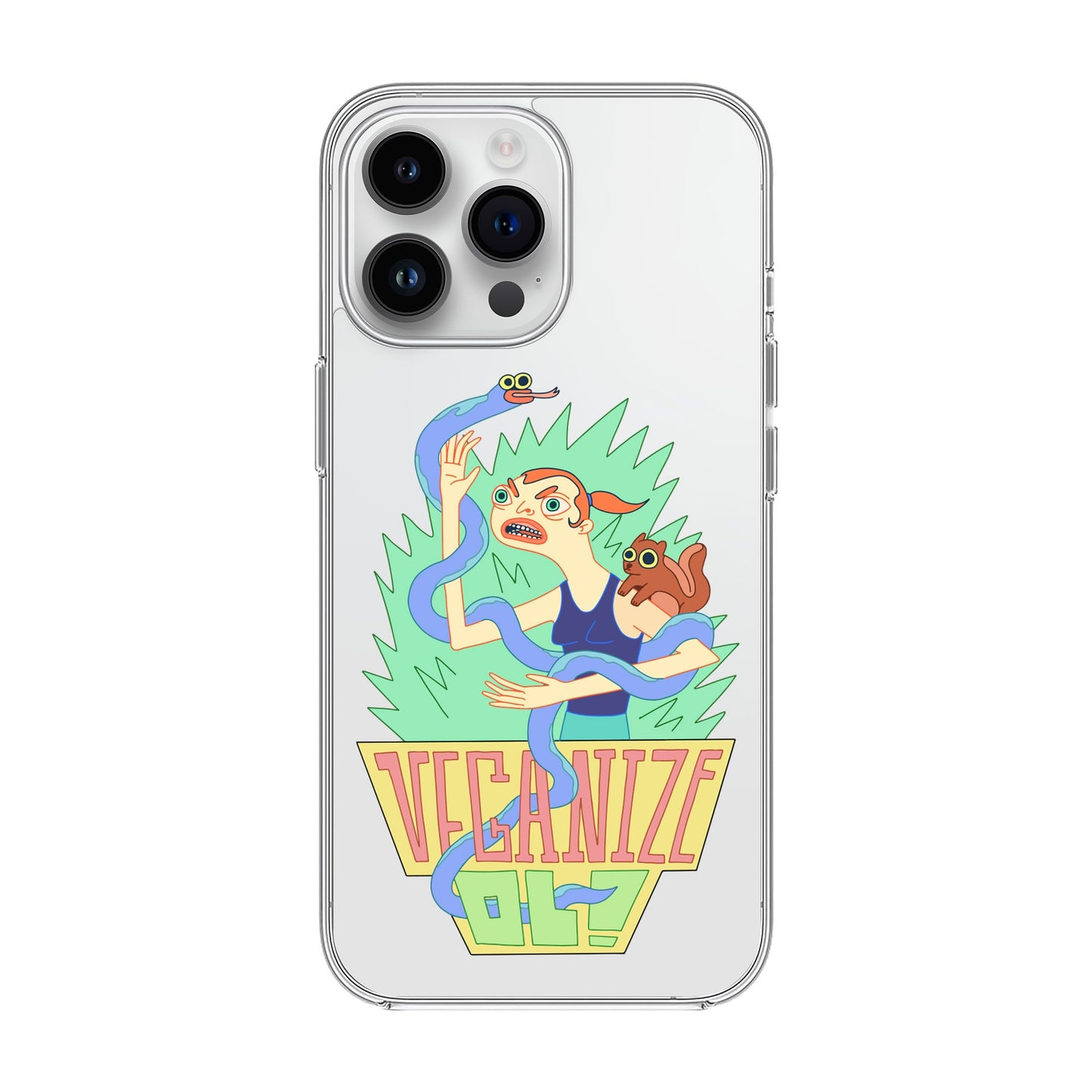 VEGANİZE-iPhone 14 Pro Max Solid Kılıf