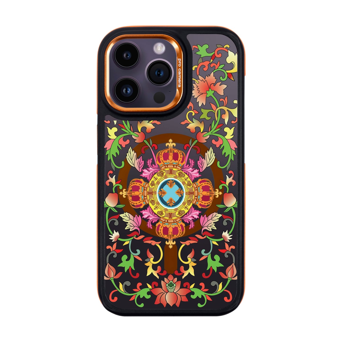 SPIRAL-iPhone 14 Pro Max Dark Kılıf MagSafe Özellikli