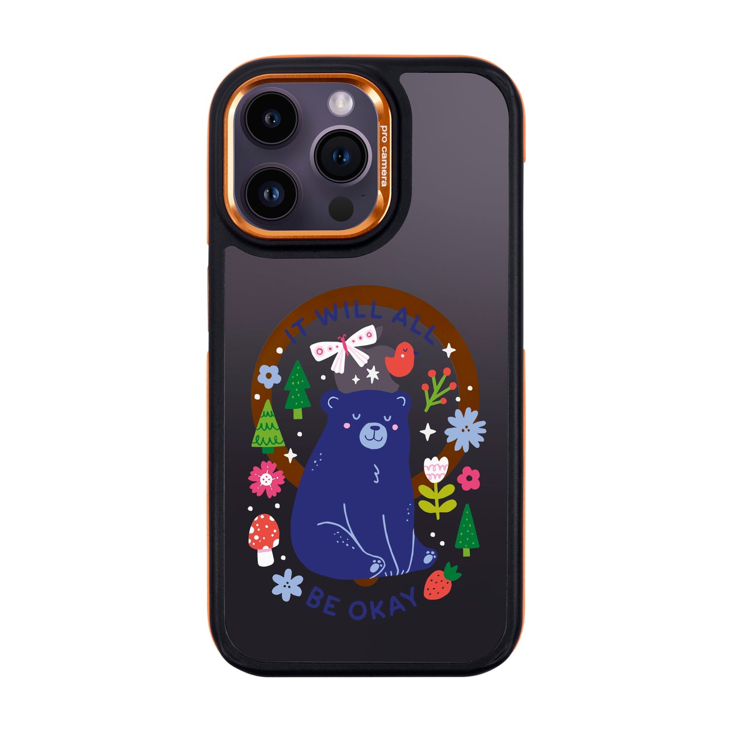 BE OKAY-iPhone 14 Pro Max Dark Kılıf MagSafe Özellikli