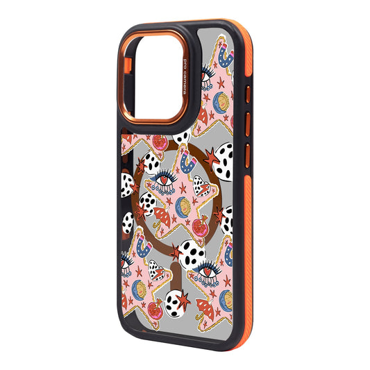 DURUSKO-iPhone 15 Pro Max Dark Kılıf MagSafe Özellikli