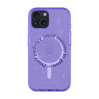 GROW-iPhone 15 Plus Shiny Kılıf MagSafe Özellikli