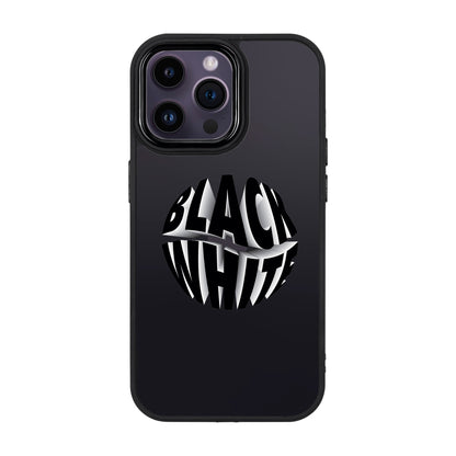 BLACK WHITE-iPhone 14 Pro Max Proof Kılıf