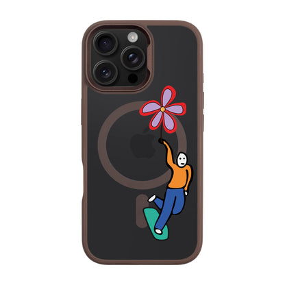 SKATEBOARDER-iPhone 16 Pro Max Rise Kılıf MagSafe Özellikli