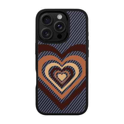 HEART-iPhone 16 Pro Plaid Kılıf MagSafe Özellikli