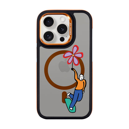 SKATEBOARDER-iPhone 15 Pro Dark Kılıf MagSafe Özellikli
