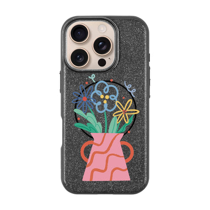 PINK VASE-iPhone 16 Pro Radiant Kılıf MagSafe Özellikli