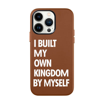 KINGDOM-iPhone 13 Pro Leather Kılıf