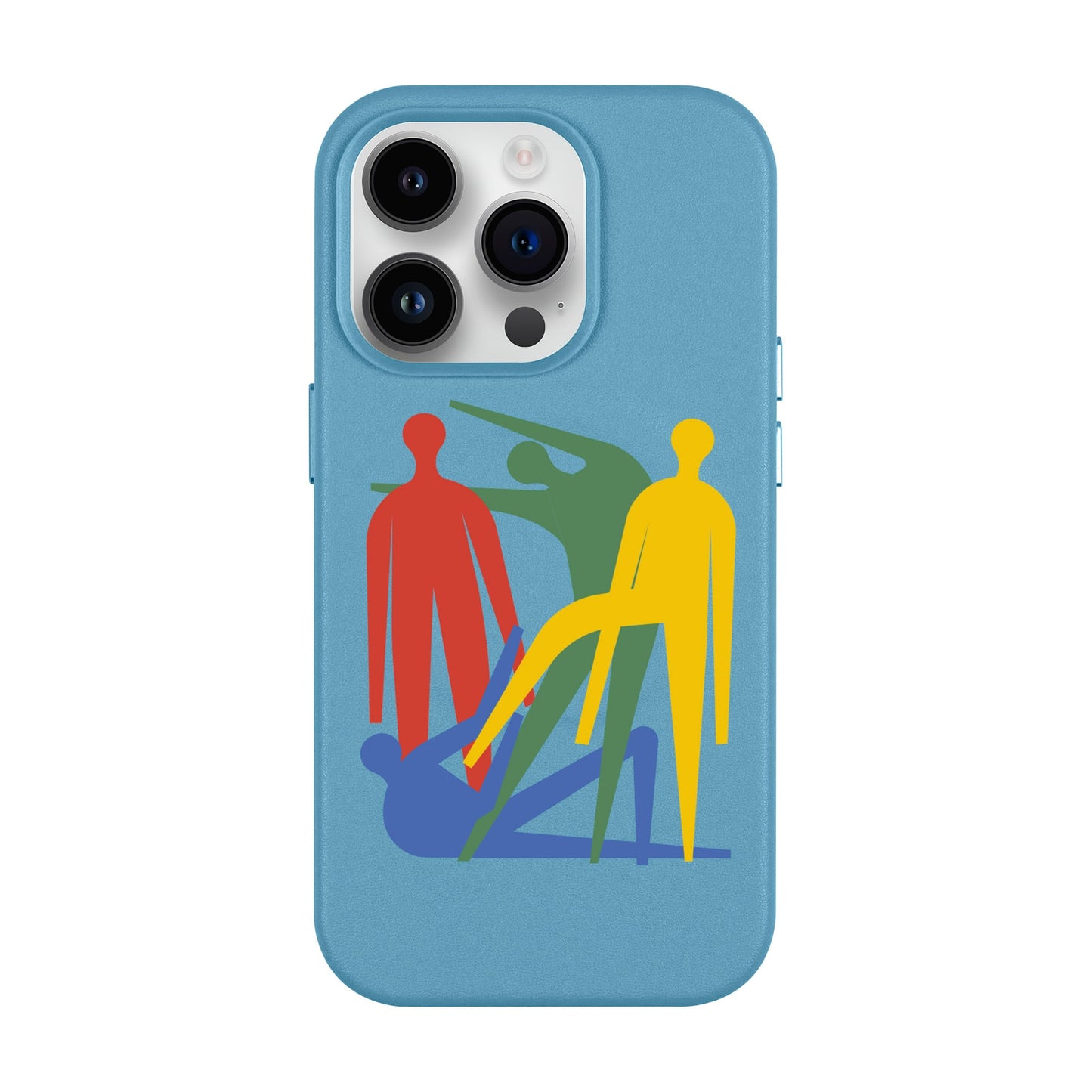 MANBOS-Leather Kılıf MagSafe Özellikli - iPhone 14 Pro