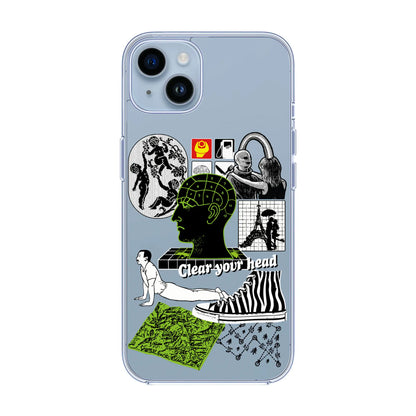 CLEAR YOUR HEAD-iPhone 14 Plus Solid Kılıf
