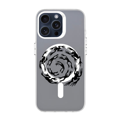 SWIRLING FROG-iPhone 15 Pro Max Hold Kılıf MagSafe Özellikli
