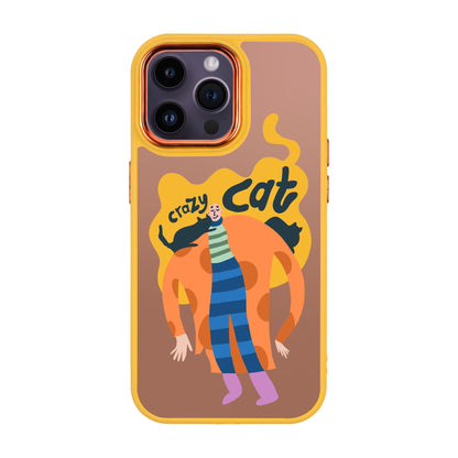 CRAZY CAT-iPhone 14 Pro Max Proof Kılıf