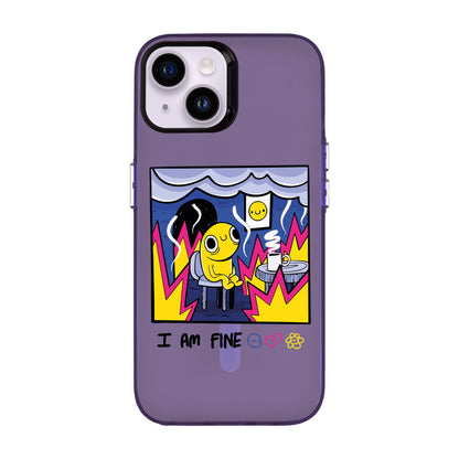 I AM FINE-iPhone 14 Hold Kılıf MagSafe Özellikli