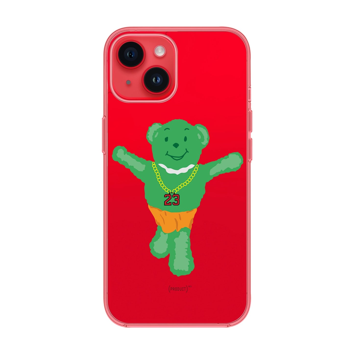 GREEN BEAR-iPhone 14 Solid Kılıf