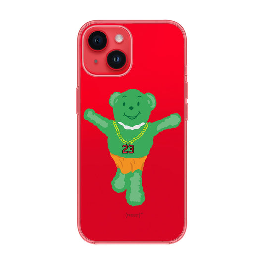 GREEN BEAR-iPhone 14 Solid Kılıf