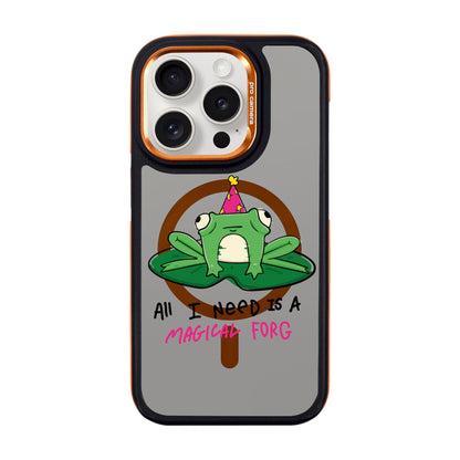 FORG-Dark Kılıf MagSafe Özellikli - iPhone 15 Pro