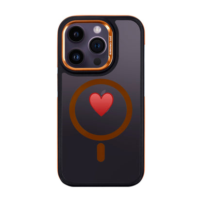SPREAD HEART-iPhone 14 Pro Dark Kılıf MagSafe Özellikli