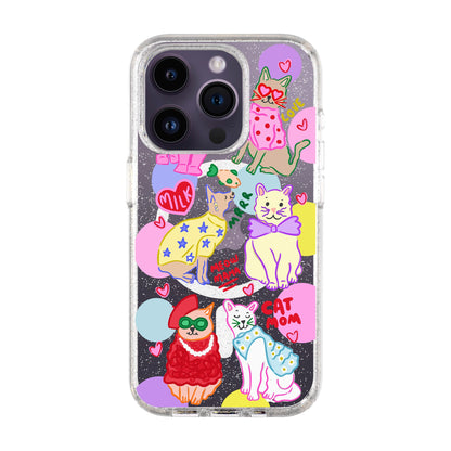 CAT MOM-iPhone 14 Pro Shiny Kılıf MagSafe Özellikli