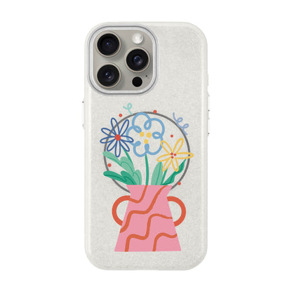 PINK VASE-iPhone 15 Pro Max Radiant Kılıf MagSafe Özellikli