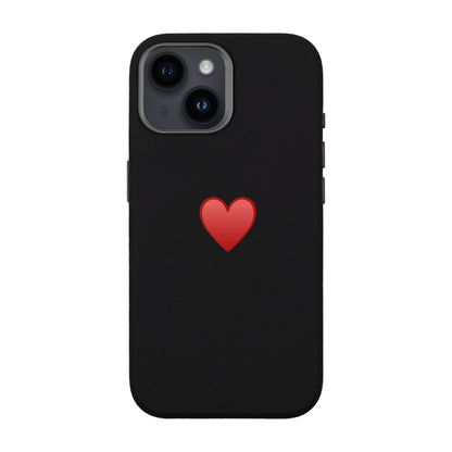 SPREAD HEART-iPhone 14 Leather Premium Kılıf MagSafe Özellikli