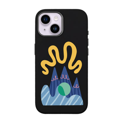 MOUNTAIN-iPhone 13 Leather Premium Kılıf MagSafe Özellikli