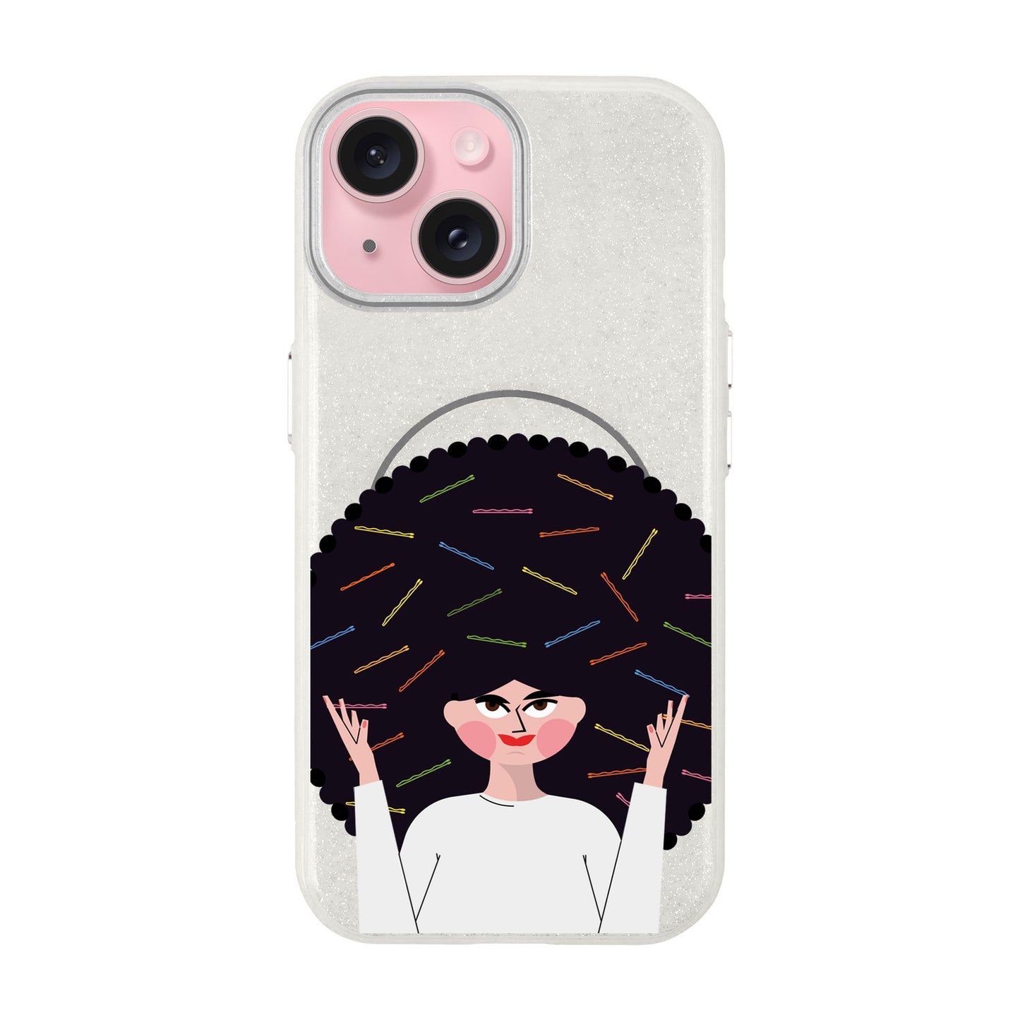 TANGLES OF HAPPINESS-Radiant Kılıf MagSafe Özellikli - iPhone 13