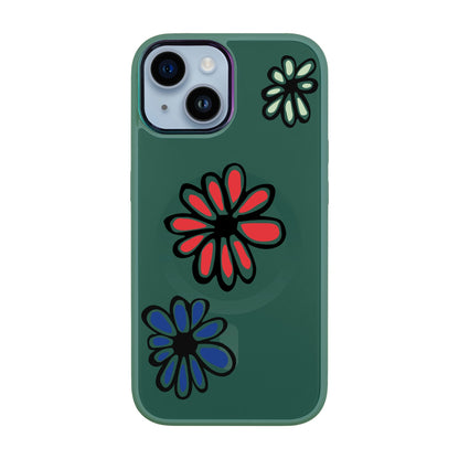 FLORİST-iPhone 12 Vigor Kılıf MagSafe Özellikli