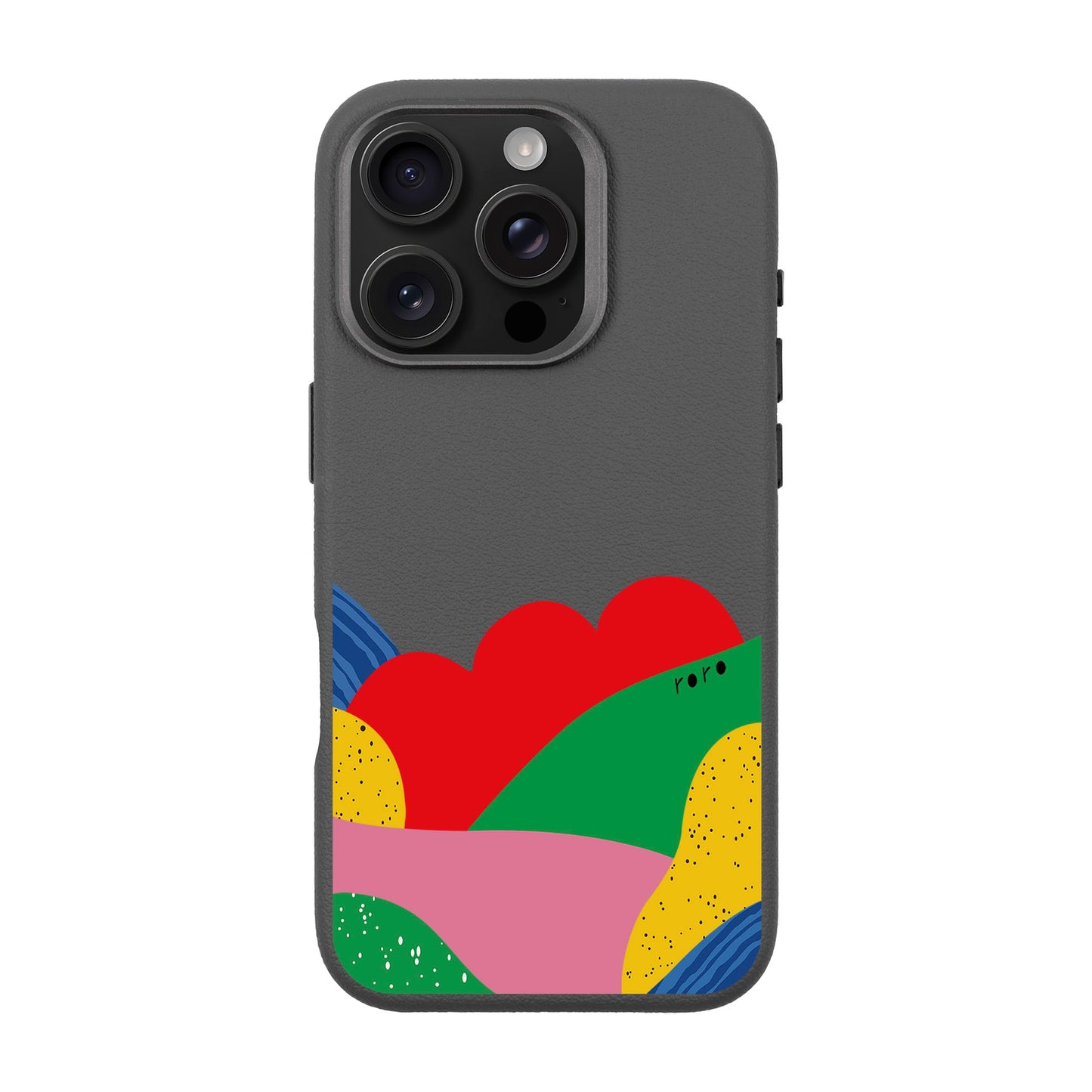 FLAG-iPhone 16 Pro Leather Premium Kılıf MagSafe Özellikli
