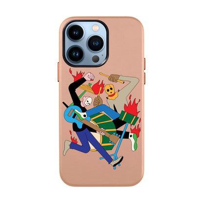 MONSTER MASH-iPhone 13 Pro Max Leather Kılıf