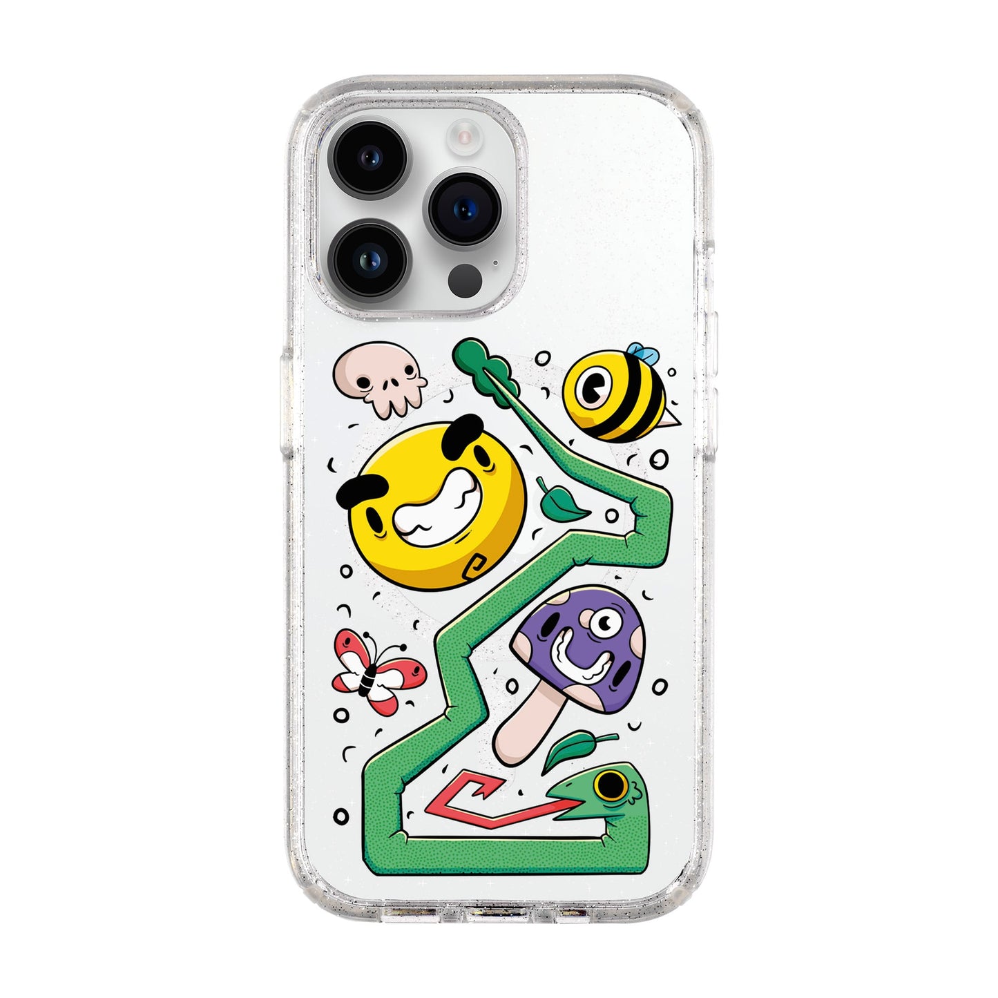 NADUR-iPhone 14 Pro Max Shiny Kılıf MagSafe Özellikli