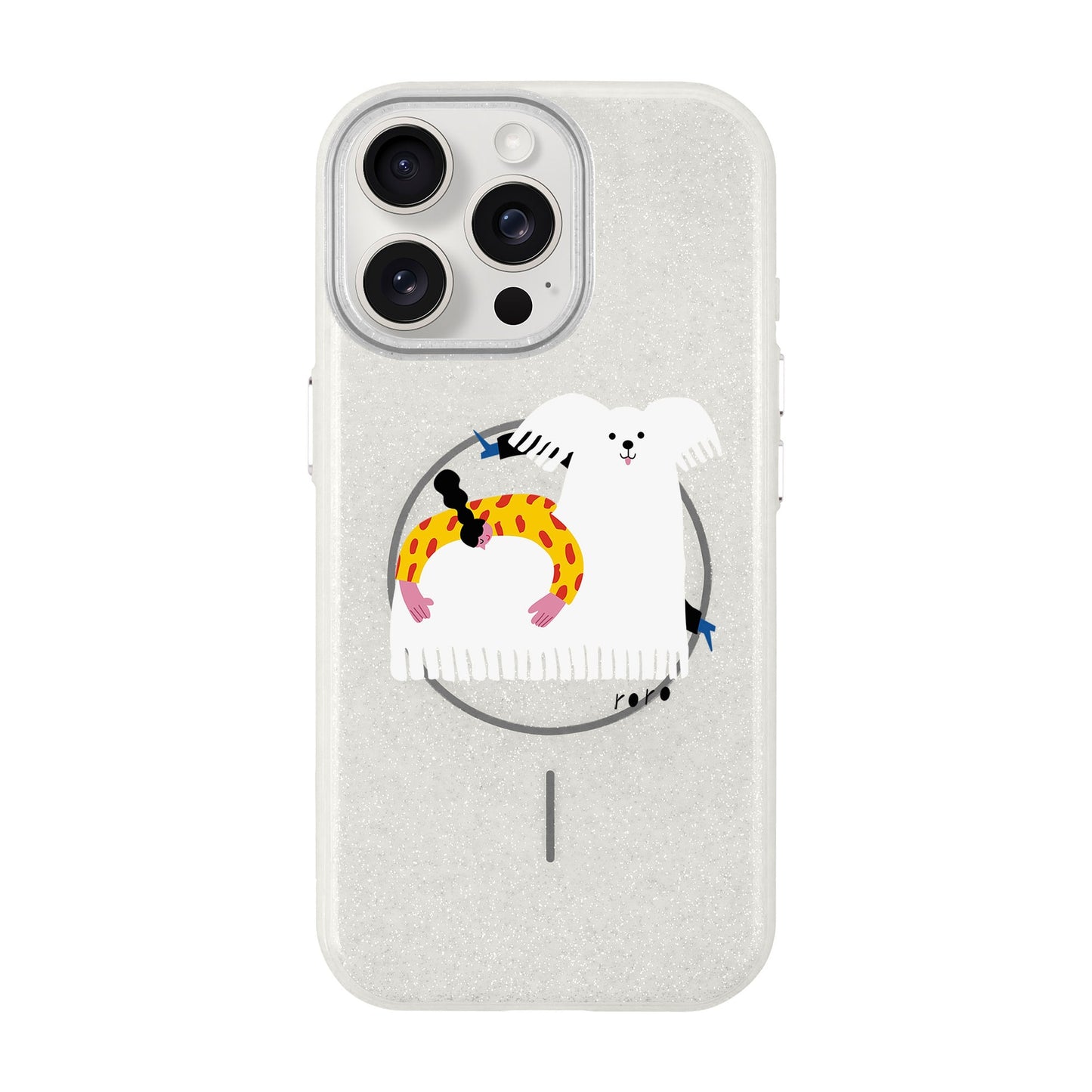 FANCY DOG-iPhone 15 Pro Max Radiant Kılıf MagSafe Özellikli